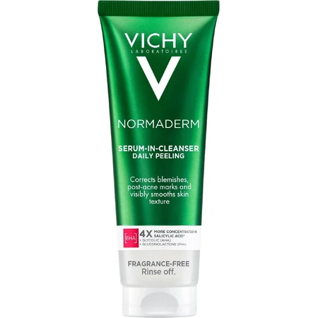 Vichy Normaderm Suero limpiador y exfoliante diario 125 ml