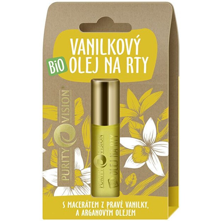 Purity Vision Organic Vanilla Lip Oil 10 ml