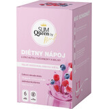 SLIM Queen Băutură dietetică, afine și zmeură 12 x 32 g