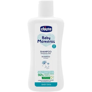 Chicco Baby Moments Champú 92% ingredientes naturales 200 ml