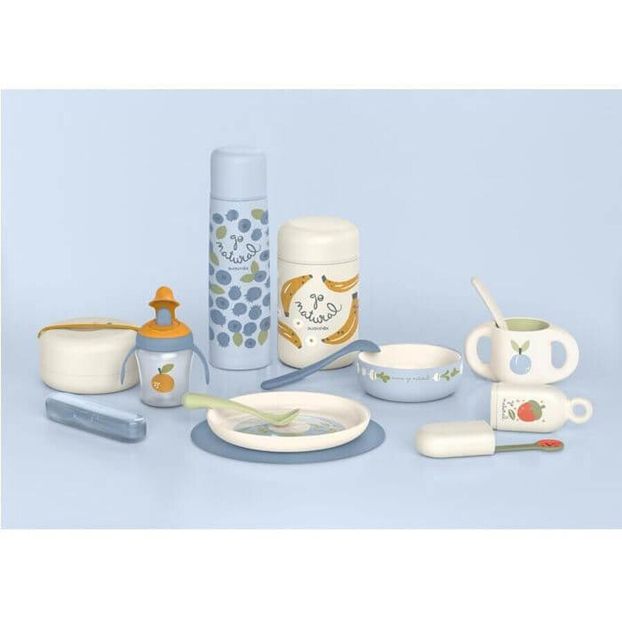 Thermos Suavinex Go Natural - bananengrijs