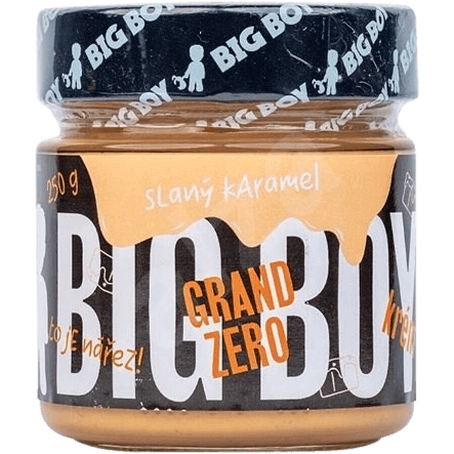 Big Boy Grand Zero Salted Caramel - salted caramel with peanut shell flavor 250 g