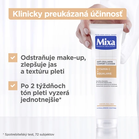 Mixa Reinigungsgel für fahle Haut 150 ml