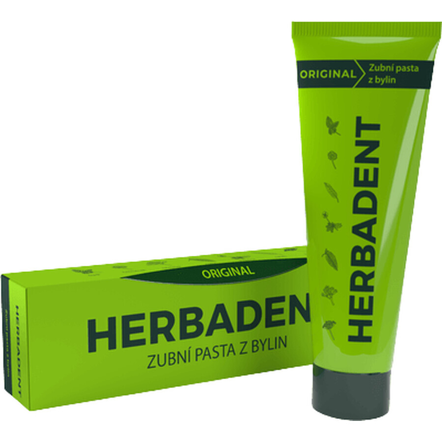 Herbadent Dentifricio originale alle erbe con fluoruro 100 g