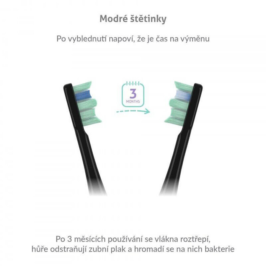 TrueLife SonicBrush Clean30 Nero spazzola sonica