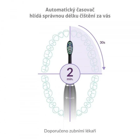 TrueLife SonicBrush Clean30 Zwart sonische borstel