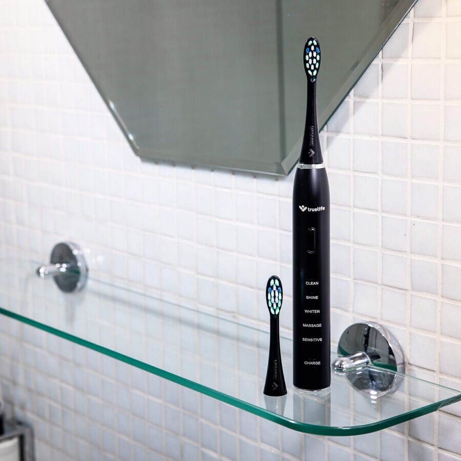 TrueLife SonicBrush Clean30 Nero spazzola sonica