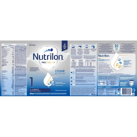 Nutrilon Cesarbiotik™ 1 Säuglingsmilch von Geburt an 4 x 800 g