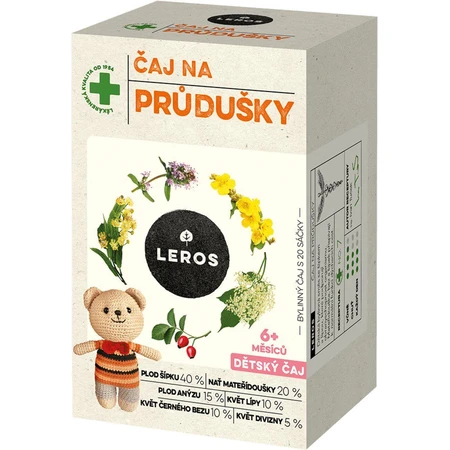 Leros Bronchiathee voor kinderen 20 x 1,5 g