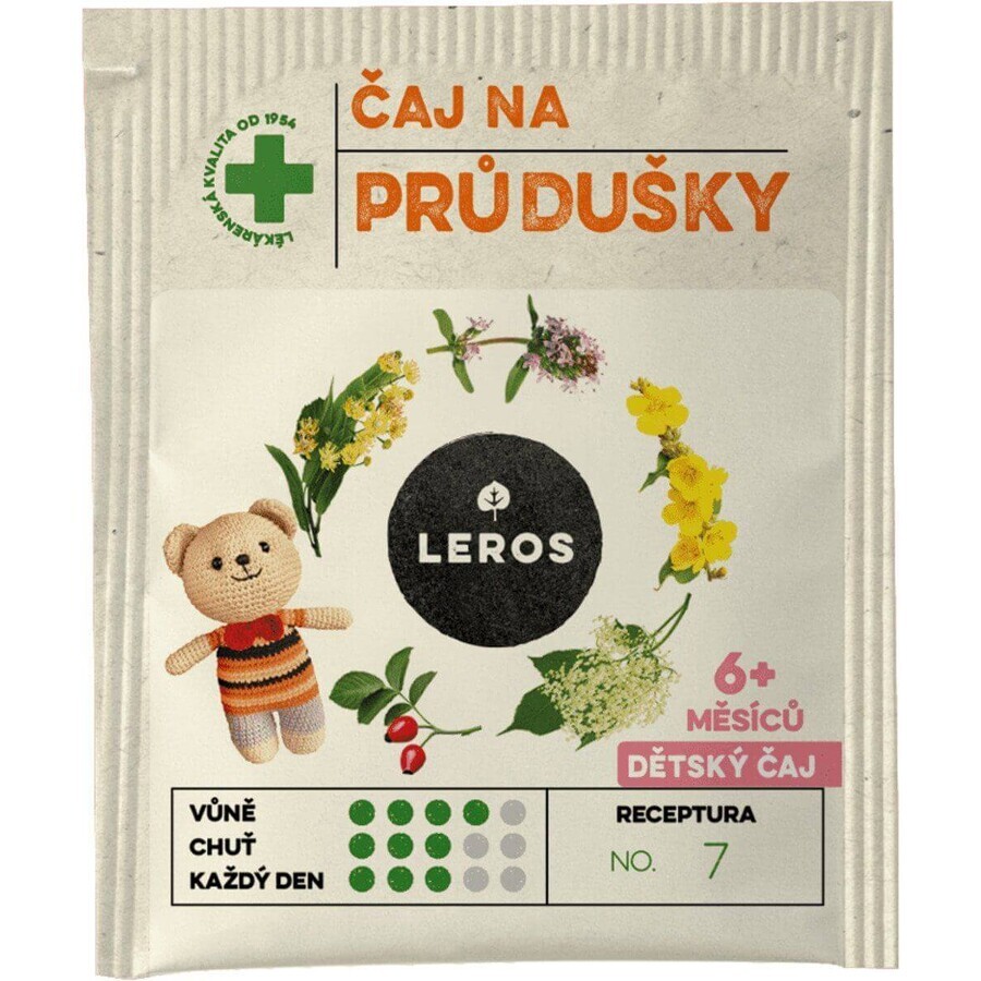 Leros Infusión bronquial para niños 20 x 1,5 g