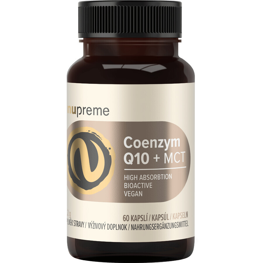 Nupreme Coenzyme Q10 + MCT 60 capsules