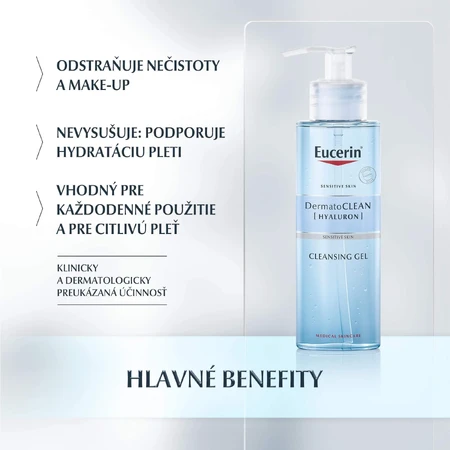 Eucerin DermatoClean Cleansing Gel 200 ml