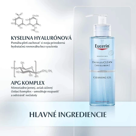 Eucerin DermatoClean Cleansing Gel 200 ml