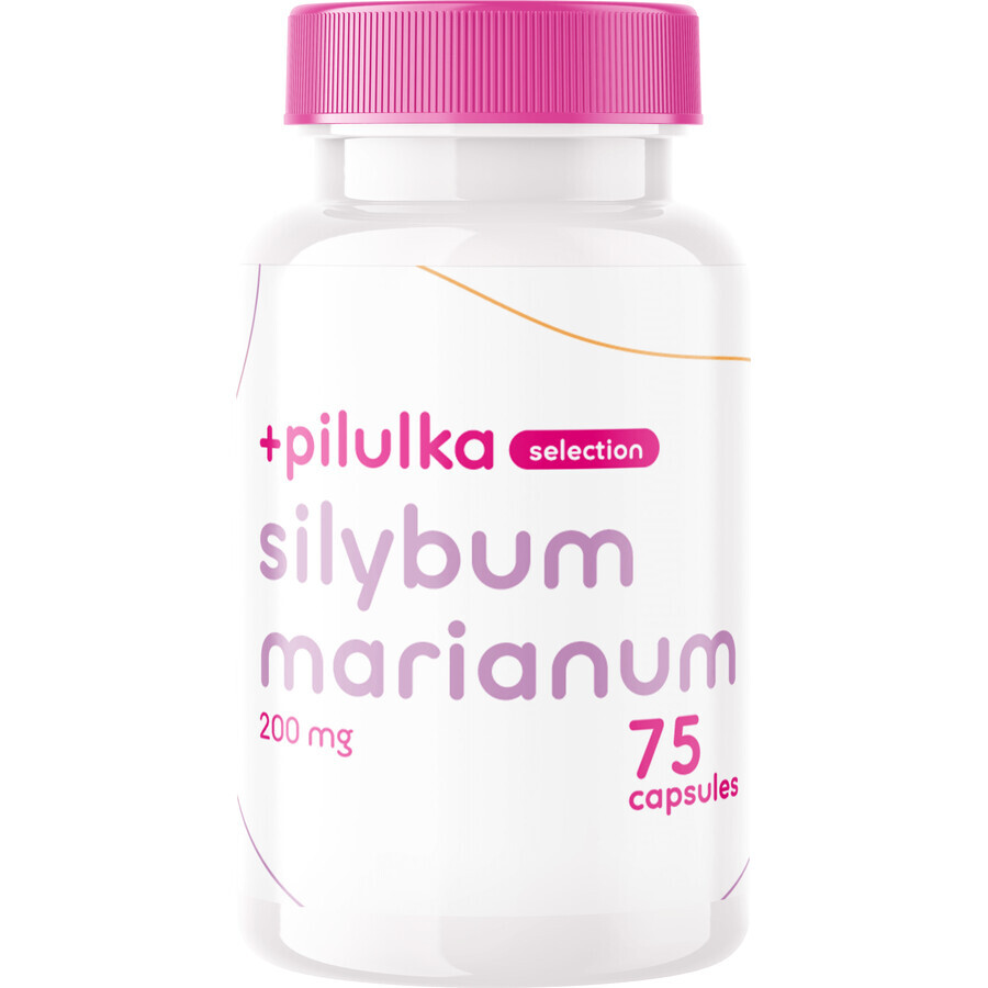 Selezione pillole Silimarina (cardo mariano) 200 mg 75 capsule