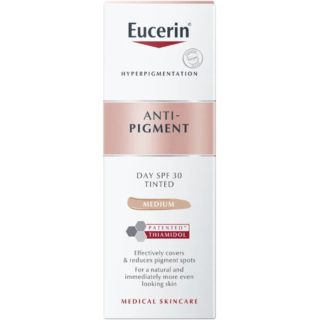 Eucerin Antipigment Day Cream SPF 30 - tinted (medium dark) 50 ml