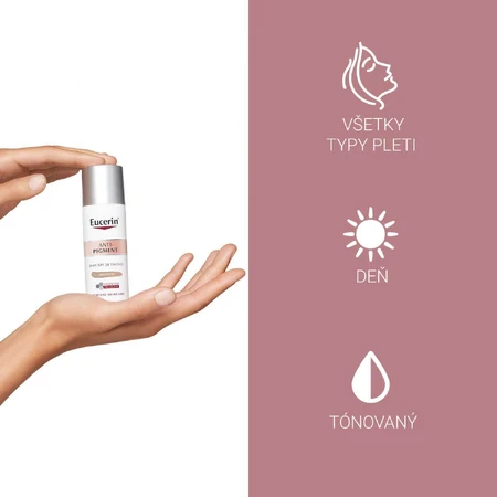 Eucerin Antipigment Day Cream SPF 30 - tinted (medium dark) 50 ml