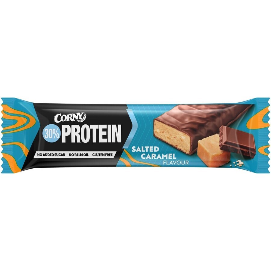 Barretta proteica Corny Protein 30% caramello salato 50 g