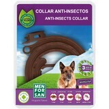 Menforsan Collier naturel contre les tiques et les puces pour chiens 60 cm
