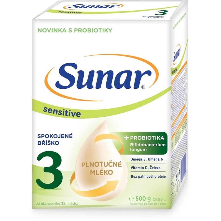 Sunar Sensitive 3 Kleinkindermilch 500 g