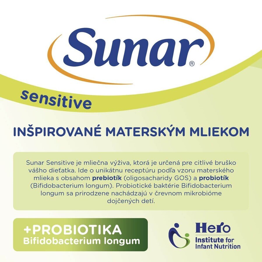 Sunar Sensitive 3 Kleinkindermilch 500 g