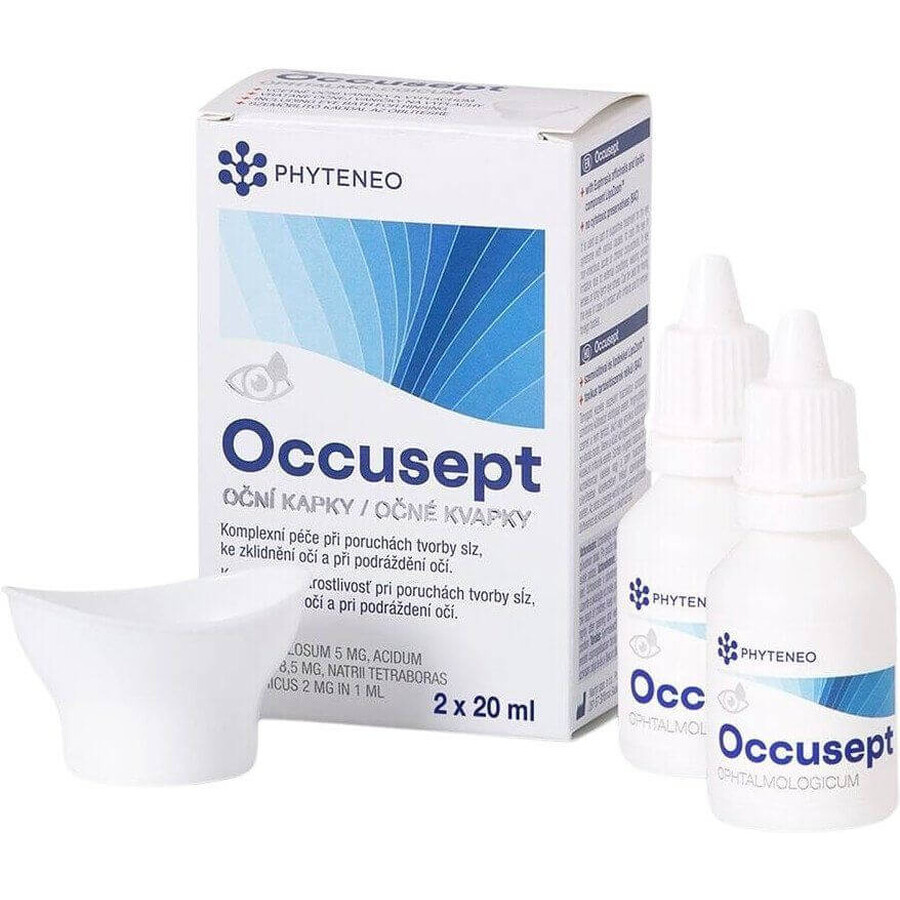 Eneo Occusept eye drops 2 x 20 ml