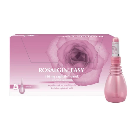 Rosalgin EASY solución vaginal 5 x 140 ml