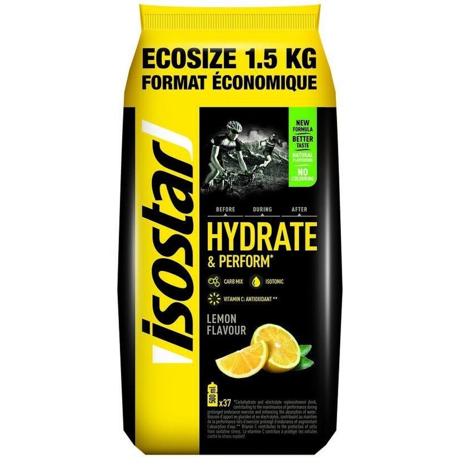 Isostar Hydrate&Perform, Zitrone, 1,5 kg