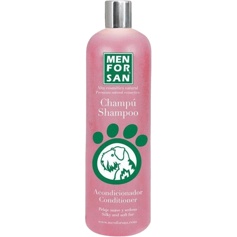 Menforsan Shampoo e balsamo anticrespo per cani 300 ml