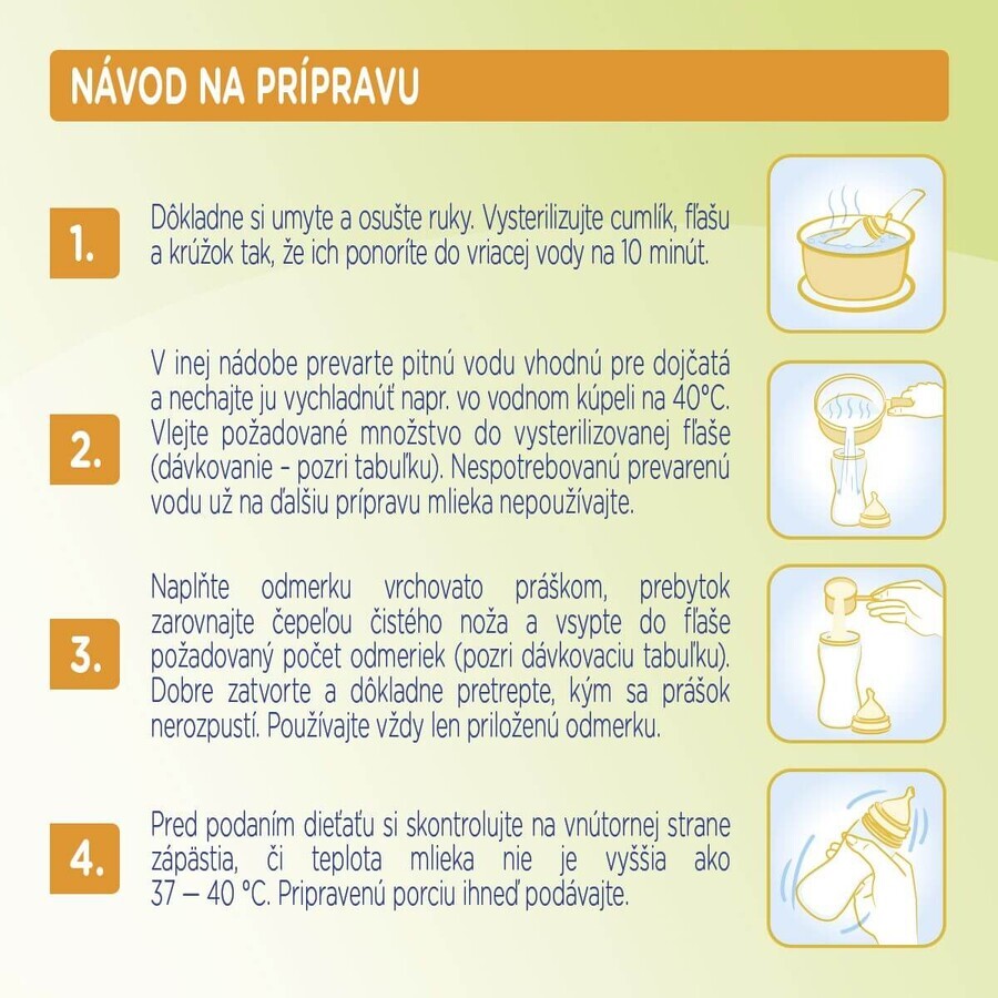 Sunar Sensitive 2 leche infantil de continuación 500 g