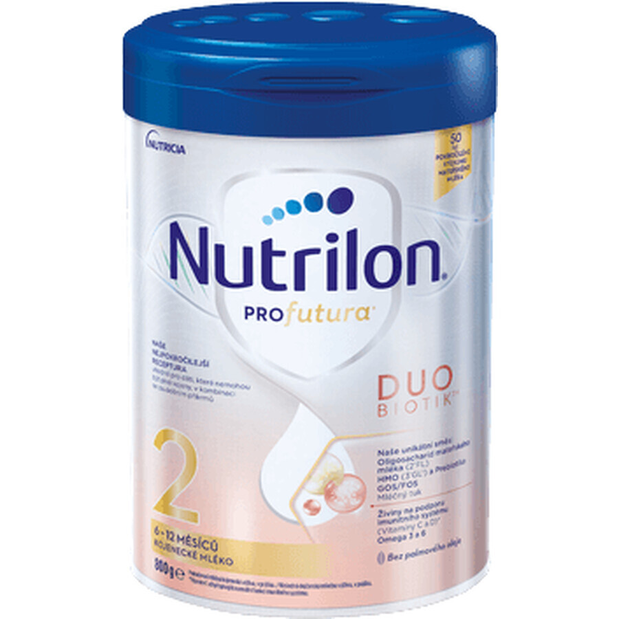 Traceur de lait Nutrilon 2 Profutura® en provenance du Royaume-Uni. 6 mois 800 g