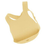 Minikoioi Babero de silicona con bolsillo - Amarillo Minikoioi Babero de silicona con bolsillo - Amarillo