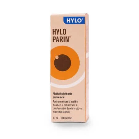 Ursapharm HYLO-PARIN EYEDROPS Befeuchtende Augentropfen 10 ml