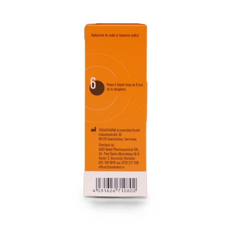 Ursapharm HYLO-PARIN EYEDROPS Befeuchtende Augentropfen 10 ml