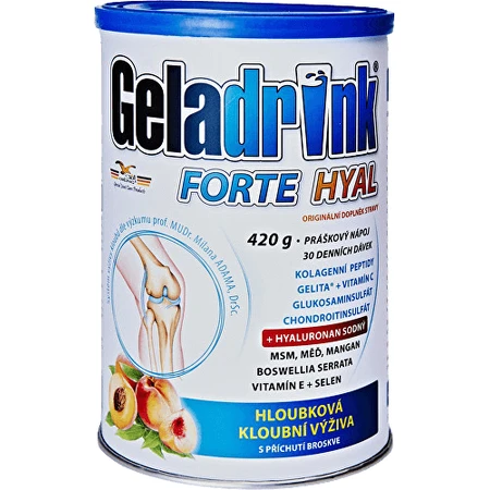 Geladrink FORTE HYAL Perzik HYAL Perzik poeder 420 g