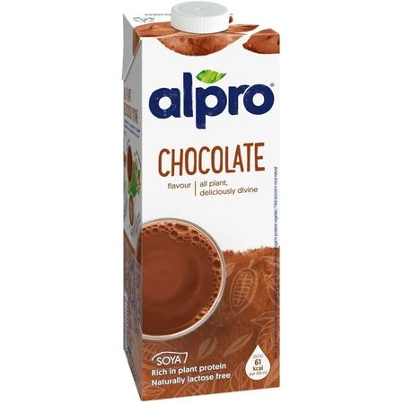 Bebida de soja con sabor a chocolate Alpro 1 l