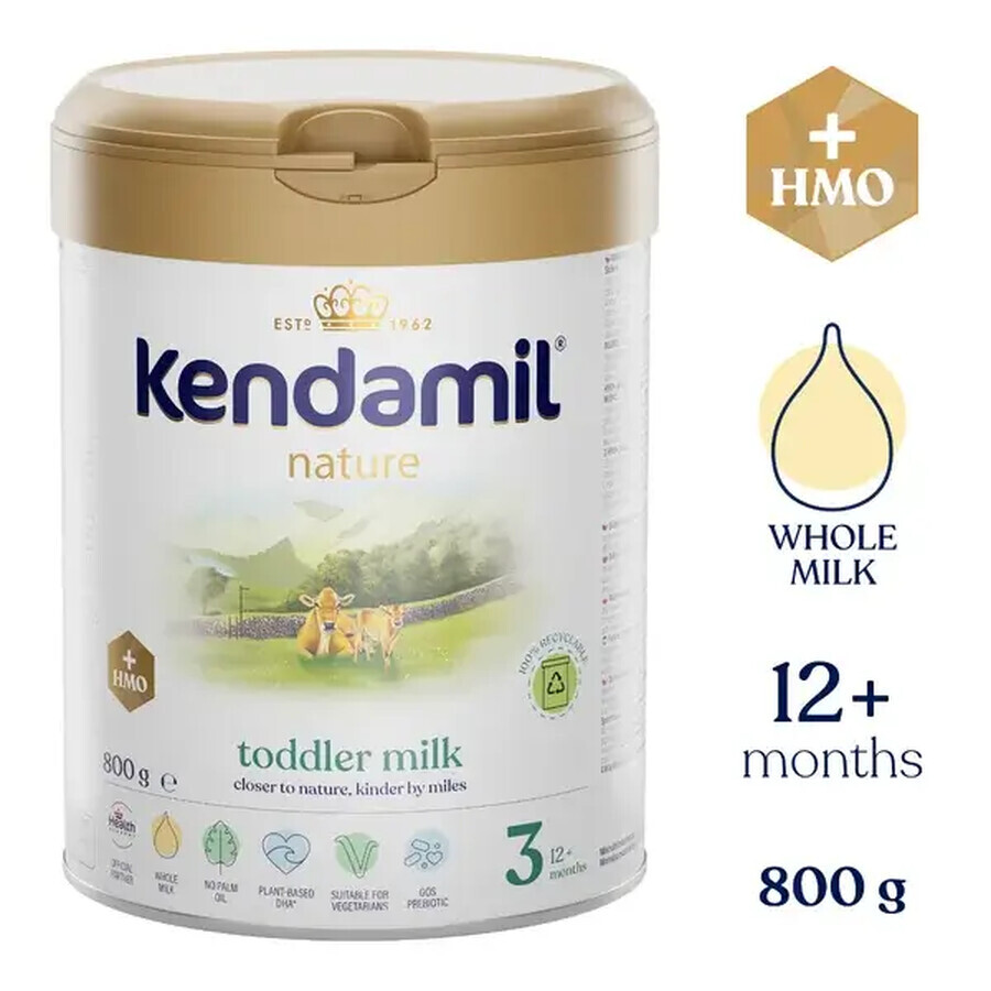 Kendamil Nature 3 HMO+ Folgemilch, 800 g