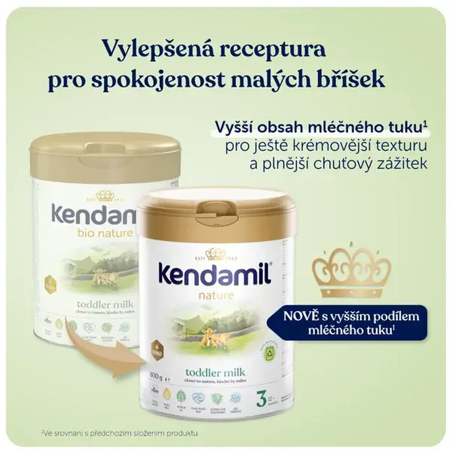Kendamil Nature 3 HMO+ Folgemilch, 800 g