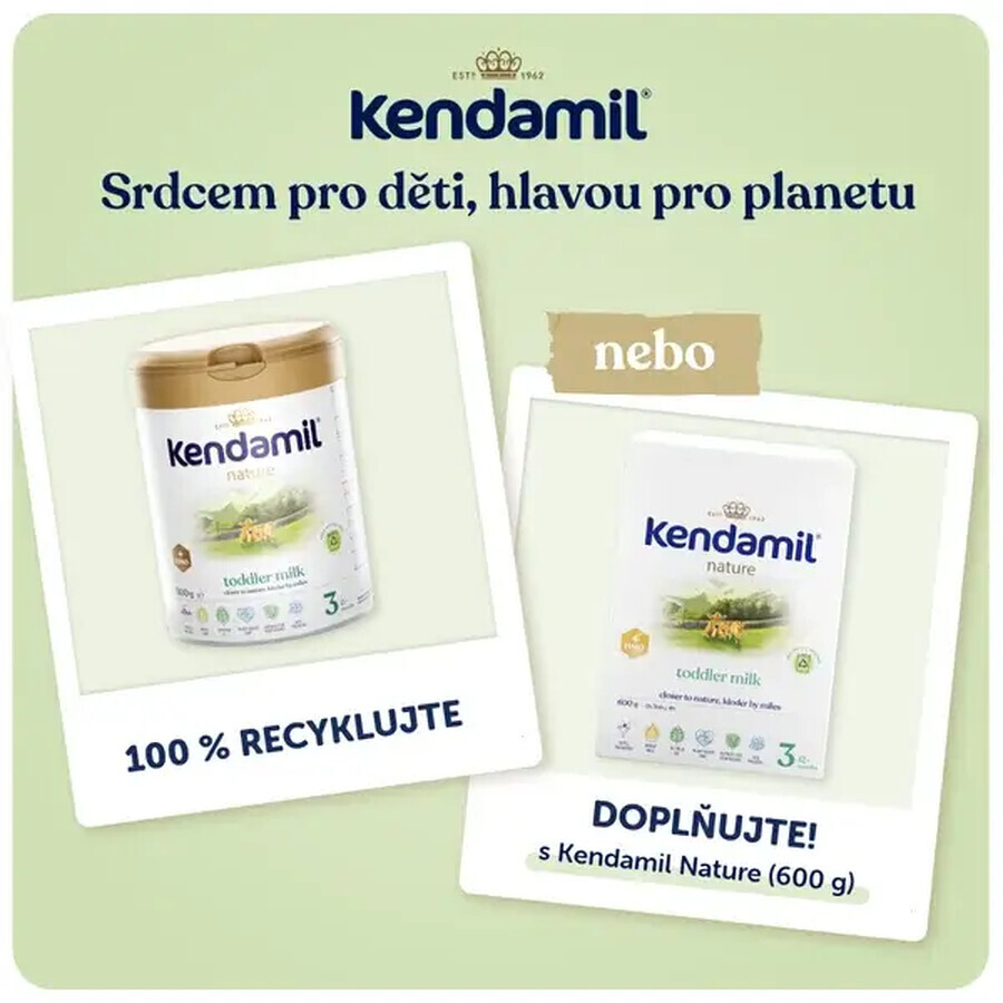 Kendamil Nature 3 HMO+ Folgemilch, 800 g