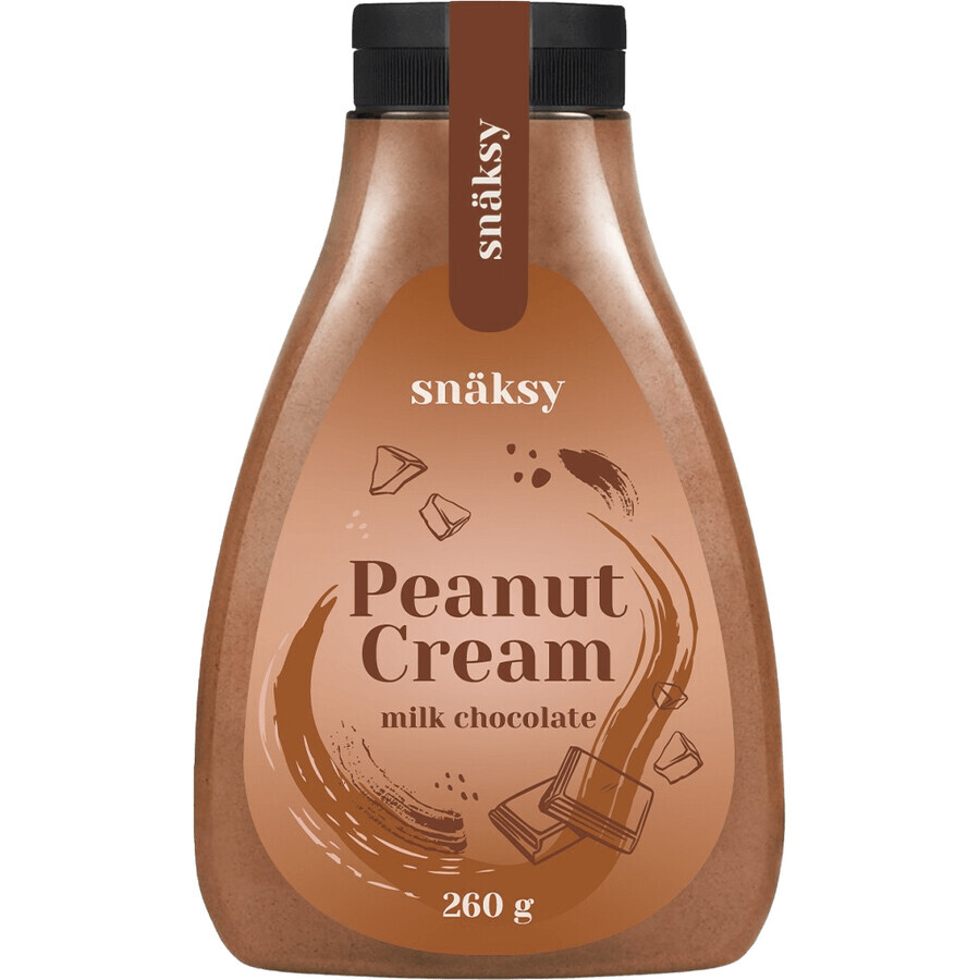Snäksy Peanut cream with milk chocolate 260 ml