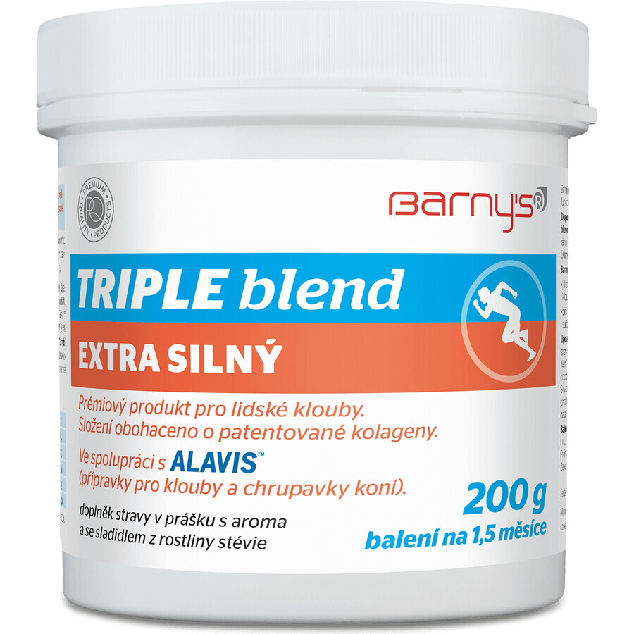 Barny's TRIPLE blend EXTRA STRONG con aromi e dolcificante 200 g