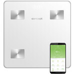 Concept VO4000 bilancia pesapersone diagnostica 180kg bianco