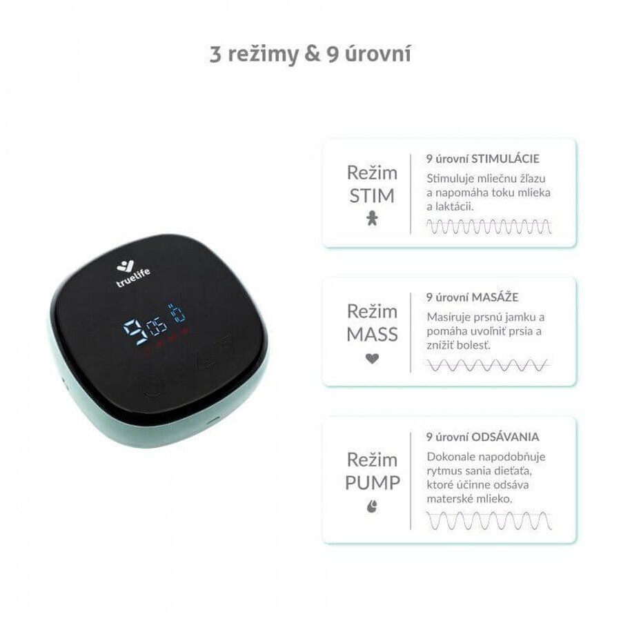 TrueLife Nutrio BP Electric Pompă de sân electrică dublă