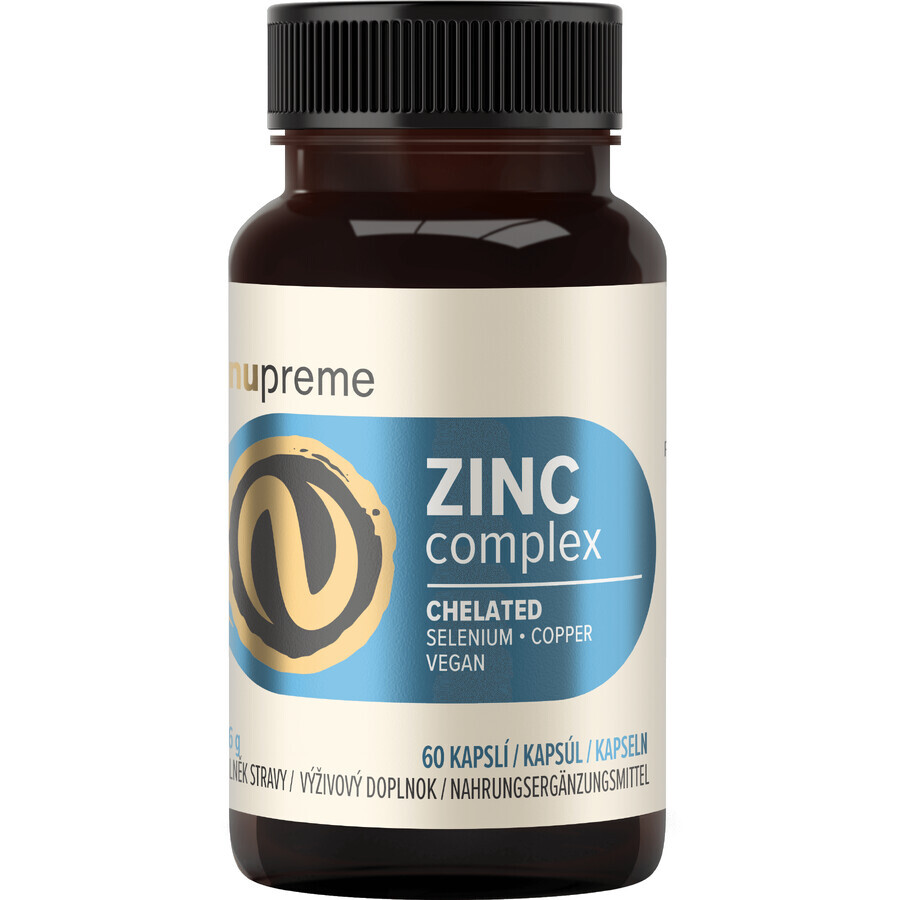 Nupreme Zinc Chelate 60 capsules