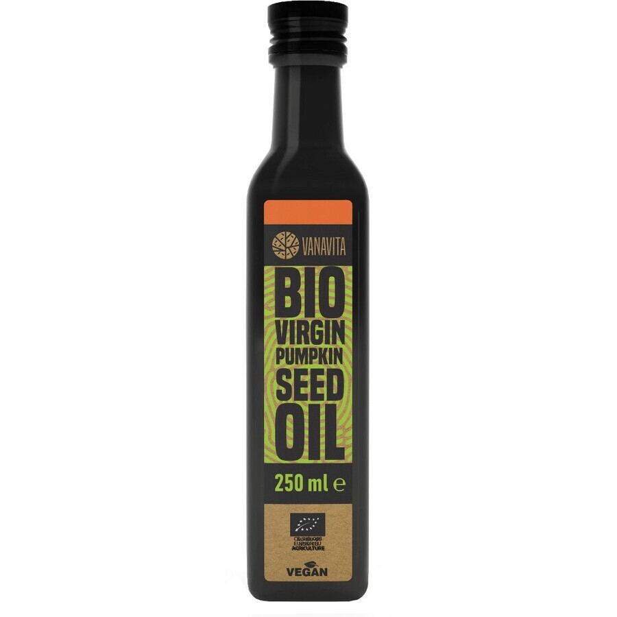 VanaVita Huile de pépins de courge bio 250 ml