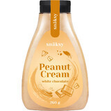 Snäksy Cremă de arahide cu ciocolată albă 260 g