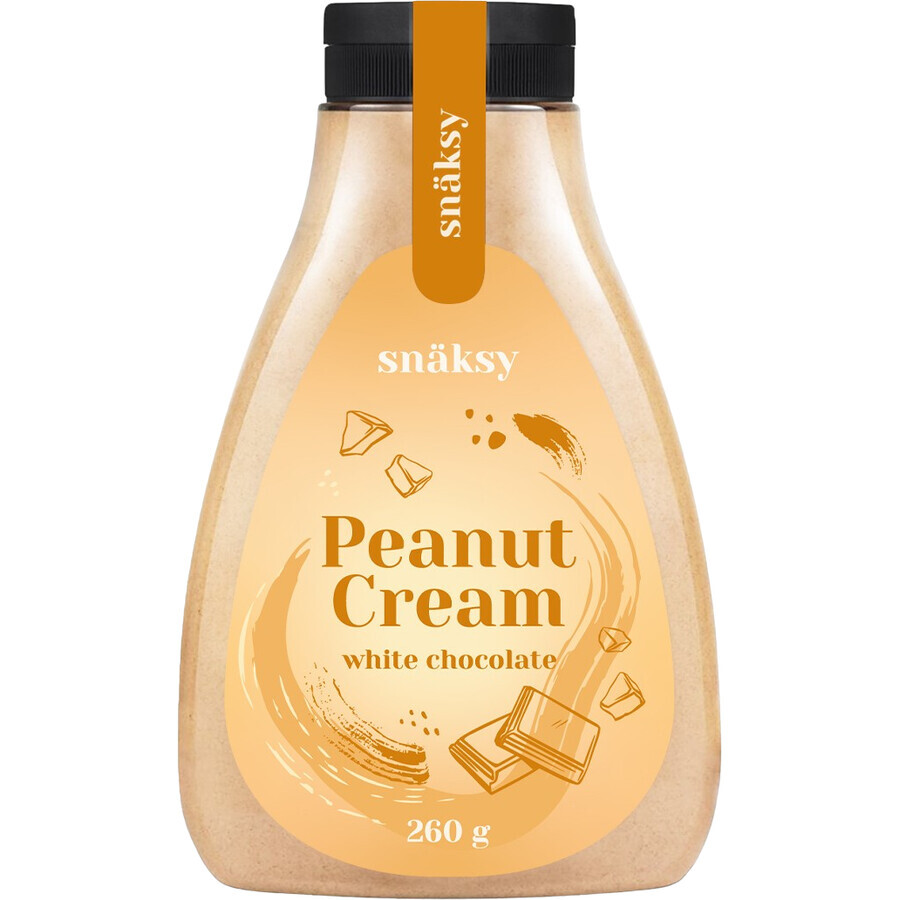 Snäksy Peanut cream with white chocolate 260 g