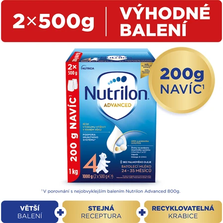 Nutrilon 4 Kleinkindermilch Säuglingsnahrungspulver 1000 g