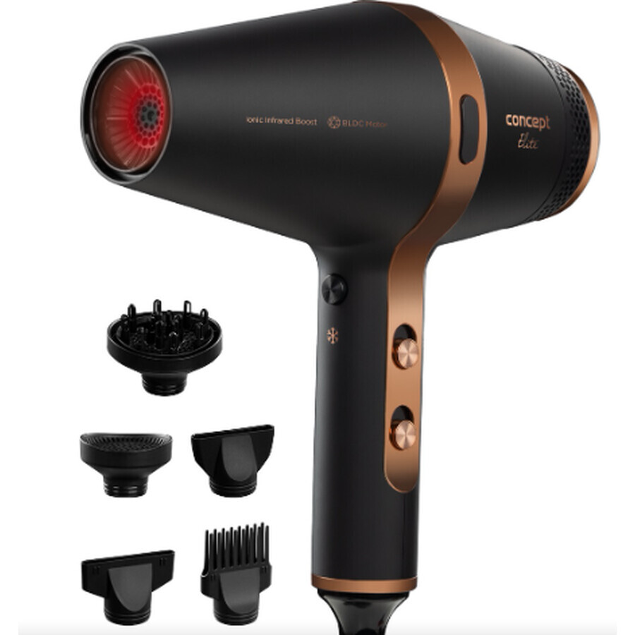 Concept VV6030 ELITE Ionic Infrared Boost Uscător de păr