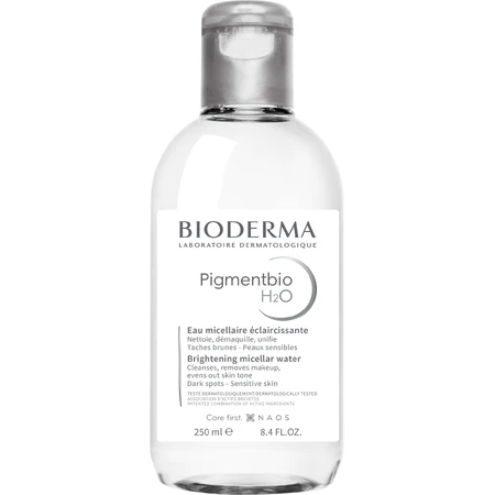 Bioderma Pigmentbio H2O agua micelar aclarante manchas de pigmentación 250 ml