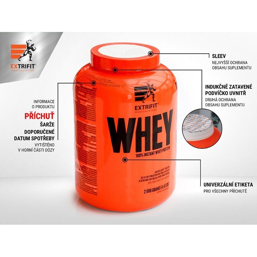 Extrifit 100% Proteine Whey Caramello Salato 2000 g
